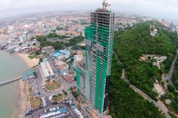 Waterfront Suites & Residences - construction progress