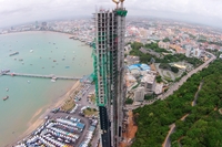 Waterfront Suites & Residences - construction progress