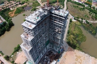 Porchland 5 La Santir - photos of construction site
