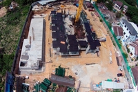 Dusit Grand Condo View - progress of construction