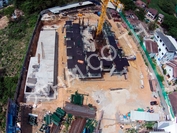 Dusit Grand Condo View - progress of construction