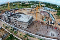 Laguna Beach 3 The Maldives - photoreview of construction site
