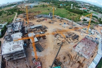 Laguna Beach 3 The Maldives - photoreview of construction site