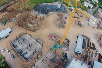 Laguna Beach 3 The Maldives - photoreview of construction site