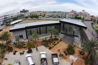City Garden Tower showroom construction