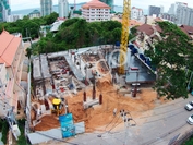 City Garden Pratumnak - photos of construction