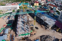 City Center Residence - photos of construction