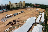 Dusit Grand Park Pattaya - beginning of construction