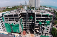 Beach 7 Condominium - photo of construction