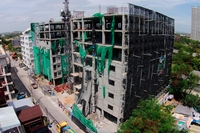 Beach 7 Condominium - photo of construction