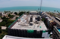 Beach 7 Condominium - photo of construction