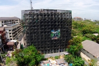 Beach 7 Condominium - photo of construction