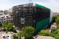 Beach 7 Condominium - photo of construction