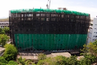 Beach 7 Condominium - photo of construction