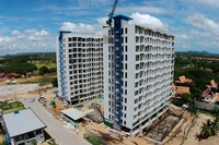 Nam Talay Condominium - photos of construction