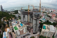 Unixx South Pattaya - photoreview of construction
