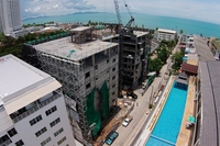 Beach 7 Condominium - photo of construction