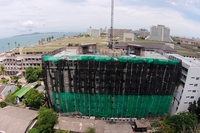 Beach 7 Condominium - photo of construction