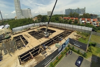 Cetus Beachfront - construction photo review