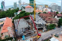 City Garden Pratumnak - photos of construction