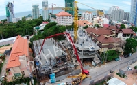 City Garden Pratumnak - photos of construction