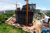 Dusit Grand Condo View - construction photos