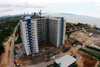Nam Talay Condominium - photos of construction