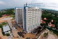 Nam Talay Condominium - photos of construction