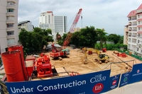 The Cloud - construction site