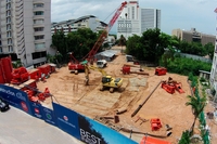 The Cloud - construction site