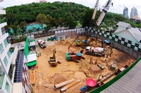 The Point Pratumnak - construction updates