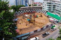 The Point Pratumnak - construction updates