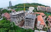 City Garden Pratumnak - photos of construction