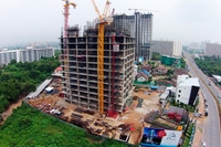 Dusit Grand Condo View - construction photos
