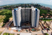 Nam Talay Condominium - photos of construction