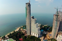 The Palm Wongamat - construction site