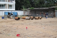 Construction of Beach 7 Condo started today