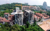 City Garden Pratumnak - photos of construction