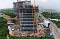 Dusit Grand Condo View - construction photos