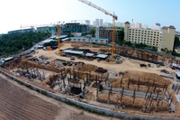 Dusit Grand Park Pattaya - photos of construction