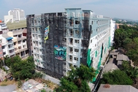 Beach 7 Condominium - photo of construction