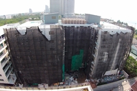 Beach 7 Condominium - photo of construction