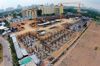 Dusit Grand Park Pattaya - photos of construction