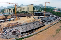 Dusit Grand Park Pattaya - photos of construction