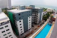 Beach 7 Condominium - photo of construction