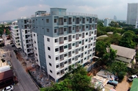 Beach 7 Condominium - photo of construction