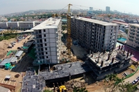 City Center Residence - photos of construction