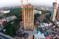 Dusit Grand Condo View - construction photos