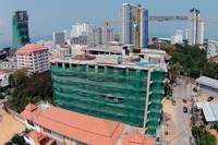 City Garden Pratumnak - construction photography