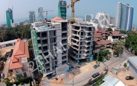 City Garden Pratumnak - construction photography